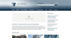 Desktop Screenshot of ianwyles.co.za